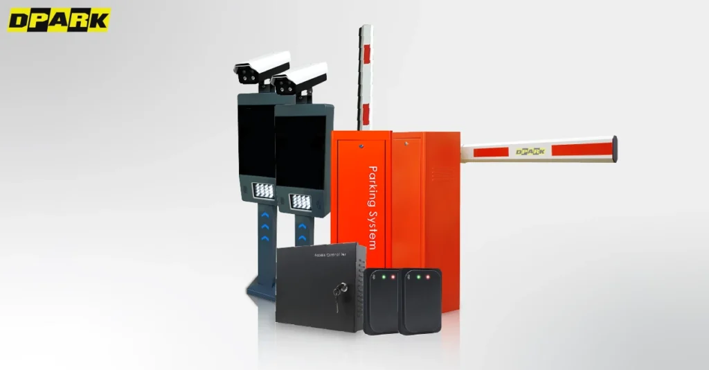 ระบอบบไม้กั้นอ่านป้ายทะเบียน 1 ชุด