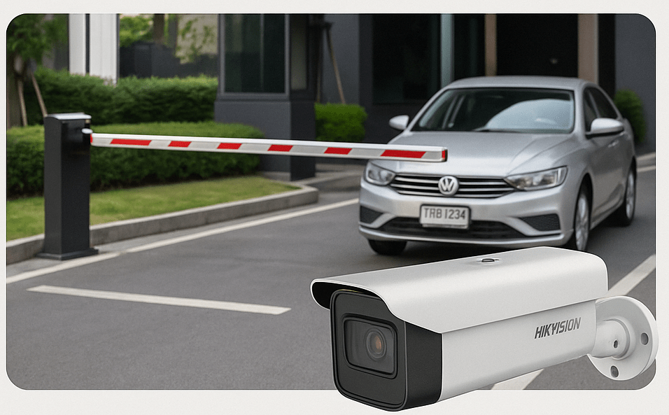 กล้องจับทะเบียนรถ Hikvision